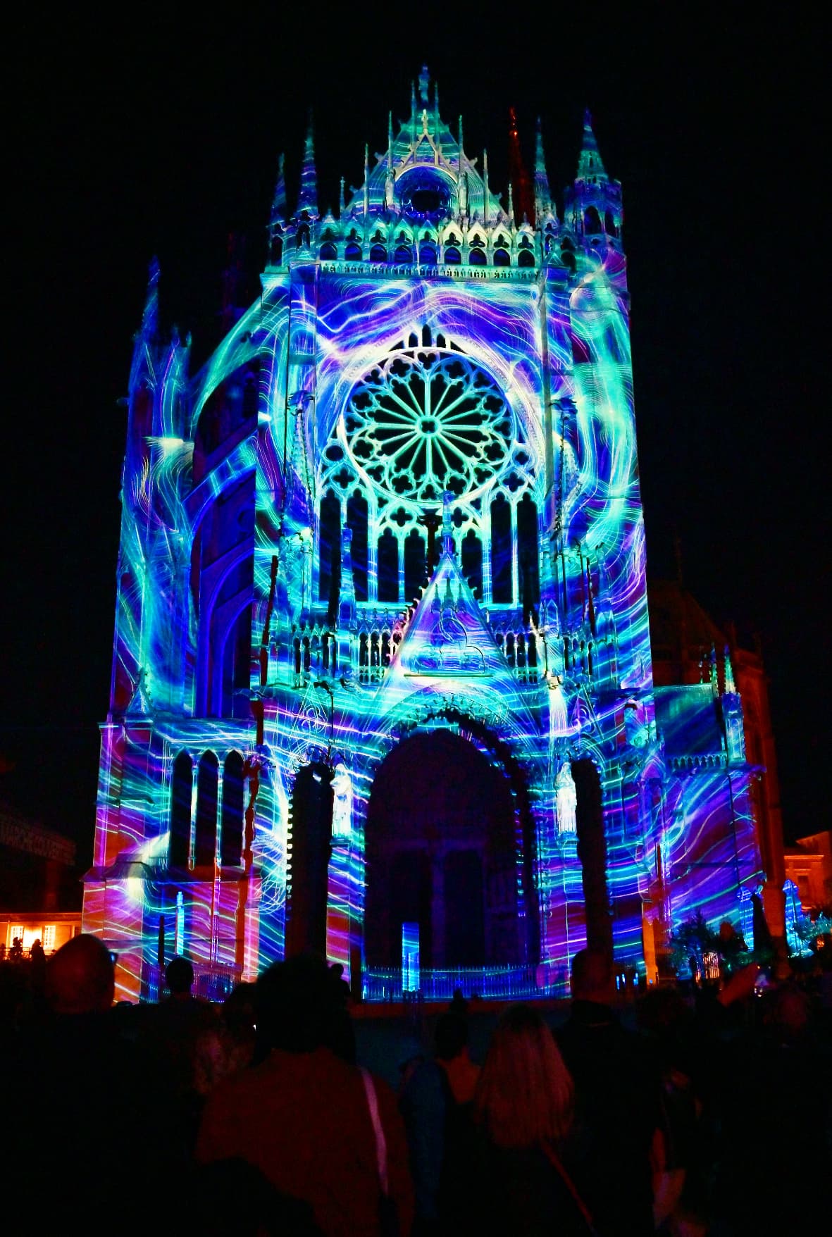 Constellations de Metz - Mapping vidéo