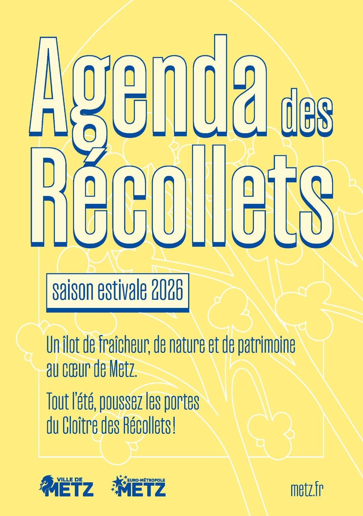 Le Cloître des Récollets vous accueille tout l’été