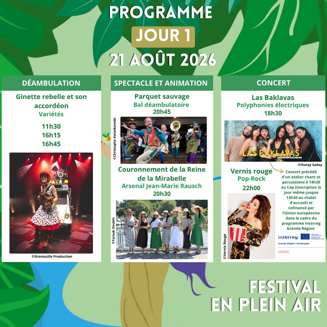 Fêtes de la Mirabelle - Jour 1