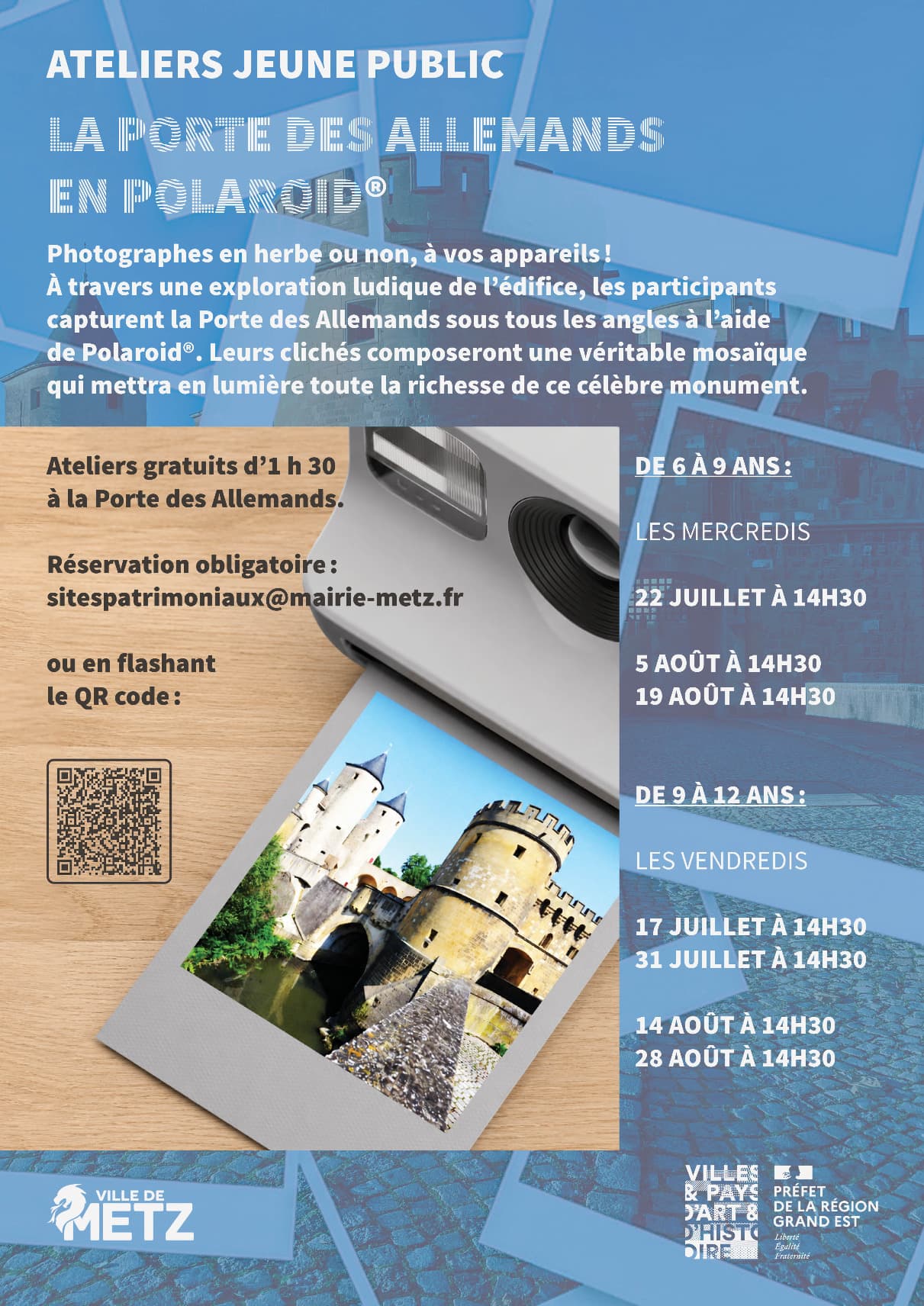 La Porte des Allemands en Polaroid