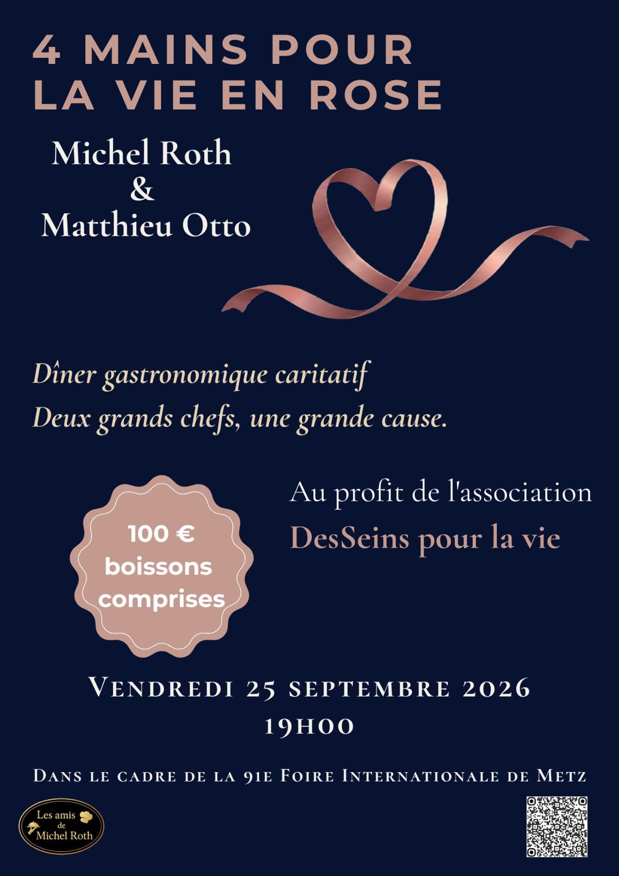 Gala : 4 Mains pour la Vie en Rose