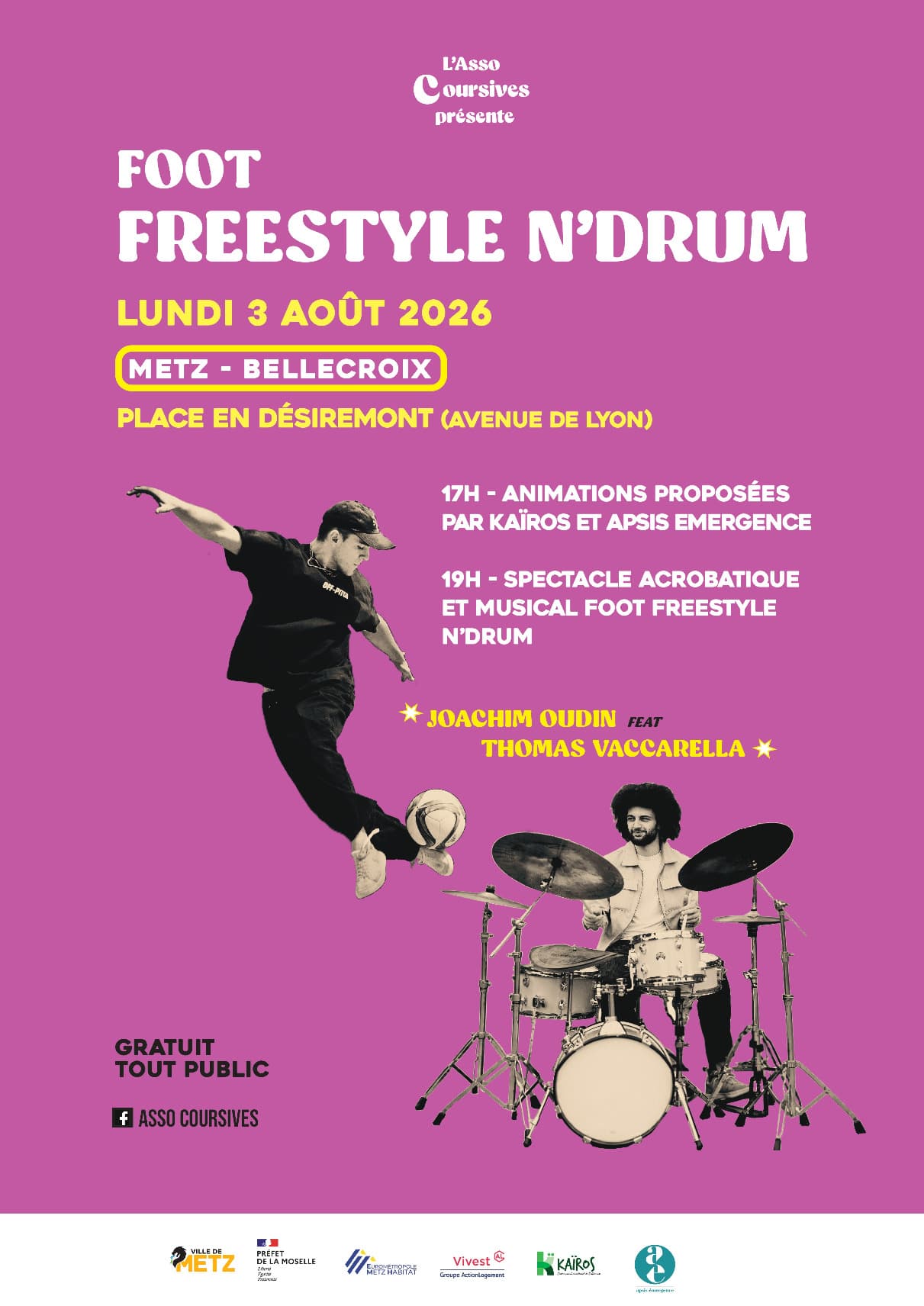Foot Freestyle N'Drum #3 - Bellecroix