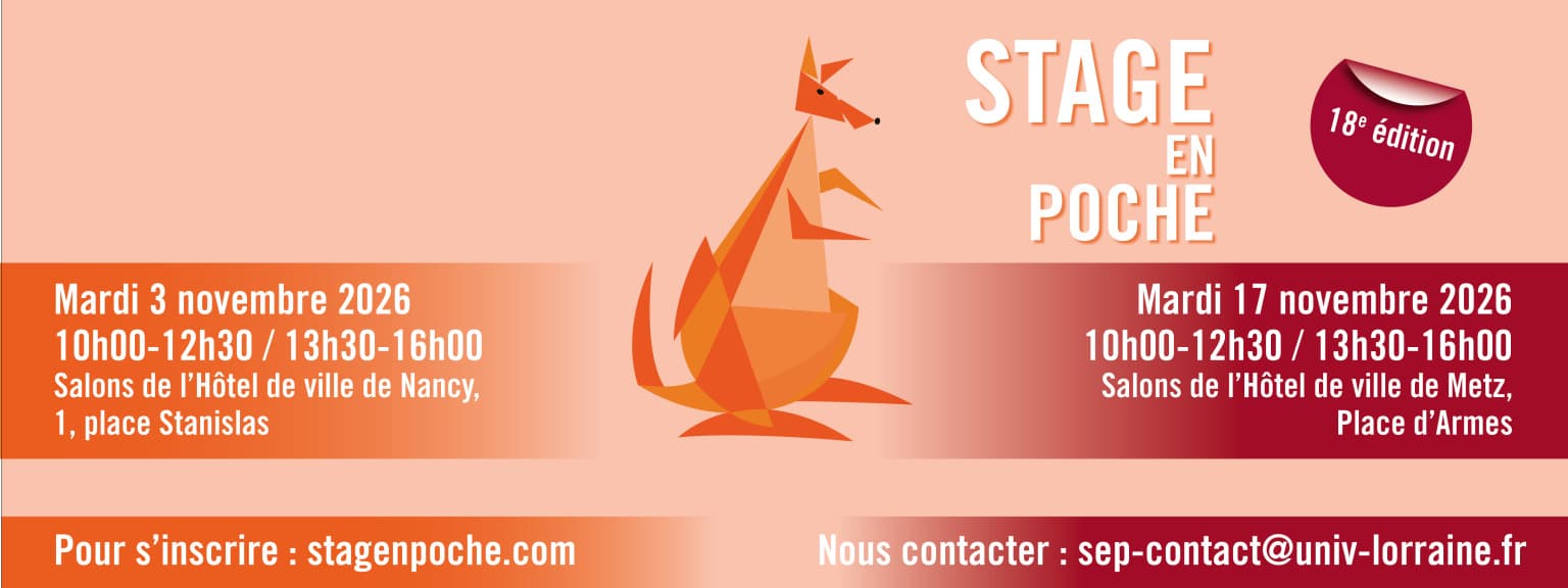 Stage en poche