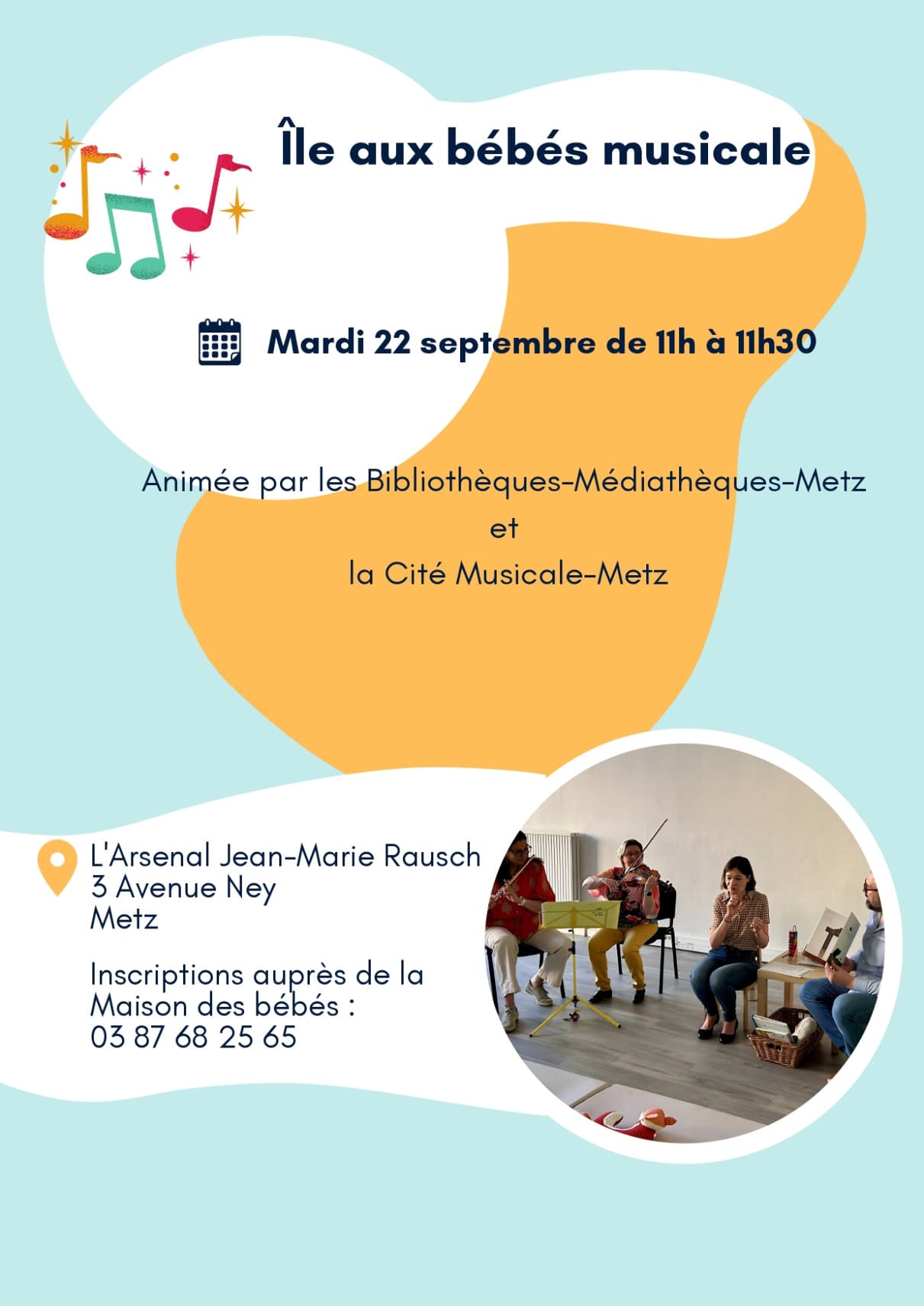 Ile aux bébés musicale