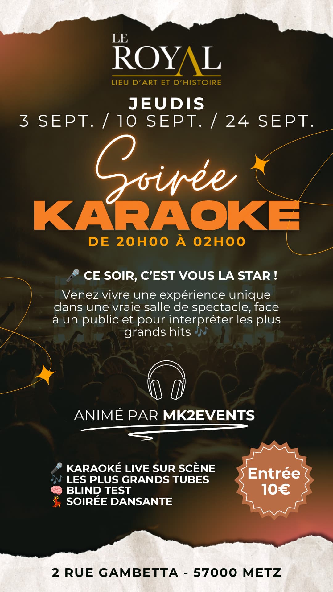 Ce Soir C'est vous la Star -  Karaoké au ROYAL