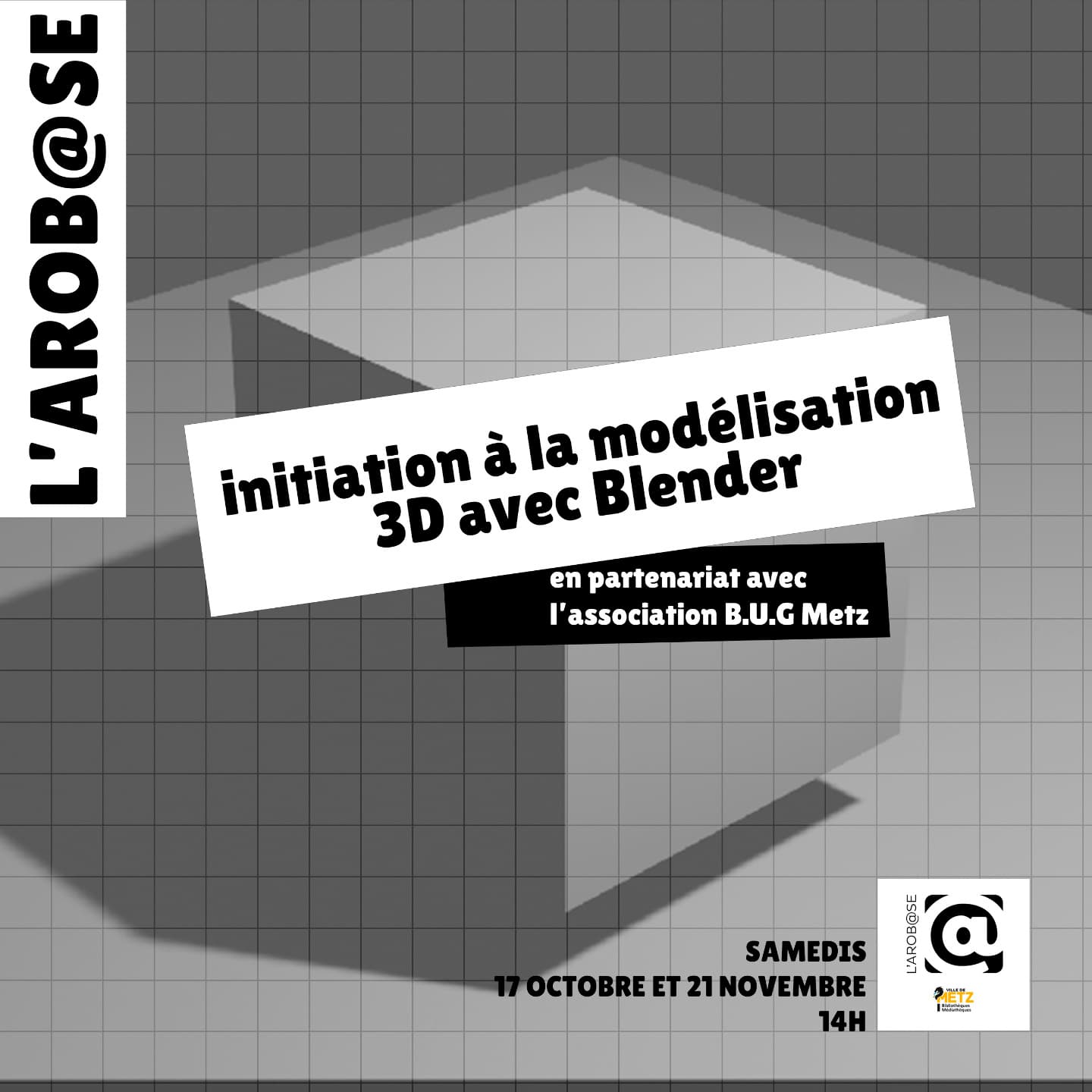 Initiation a la modélisation 3D - BLENDER