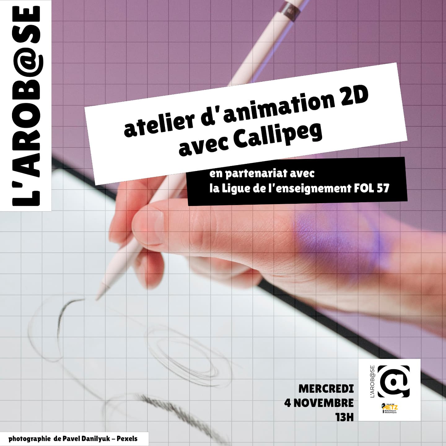 Animation 2D avec Callipeg
