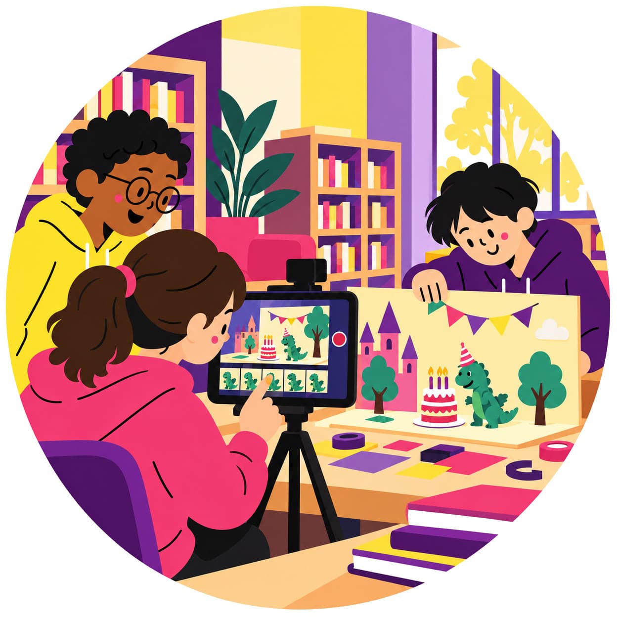 Atelier Stop Motion "Joyeux anniversaire !"