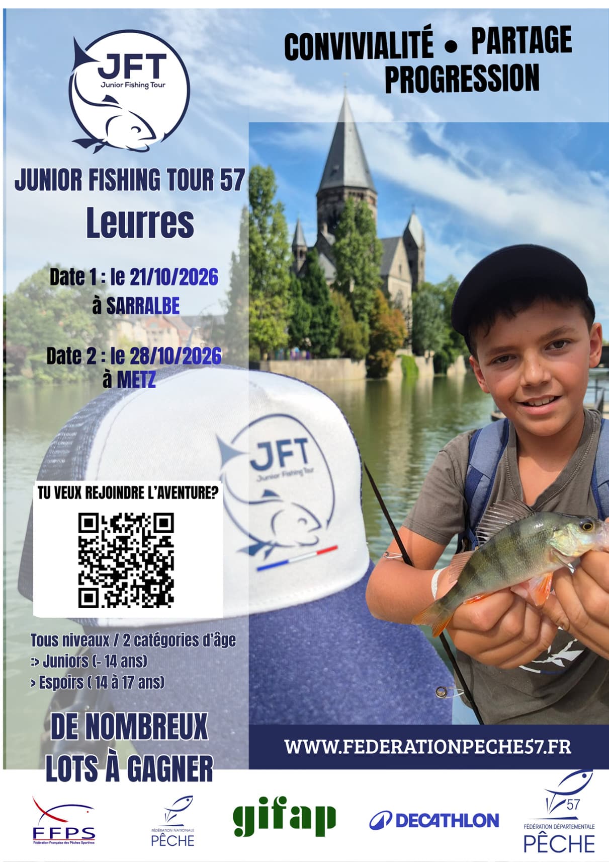 Junior Fishing Tour - Circuit jeune de pêche à Metz