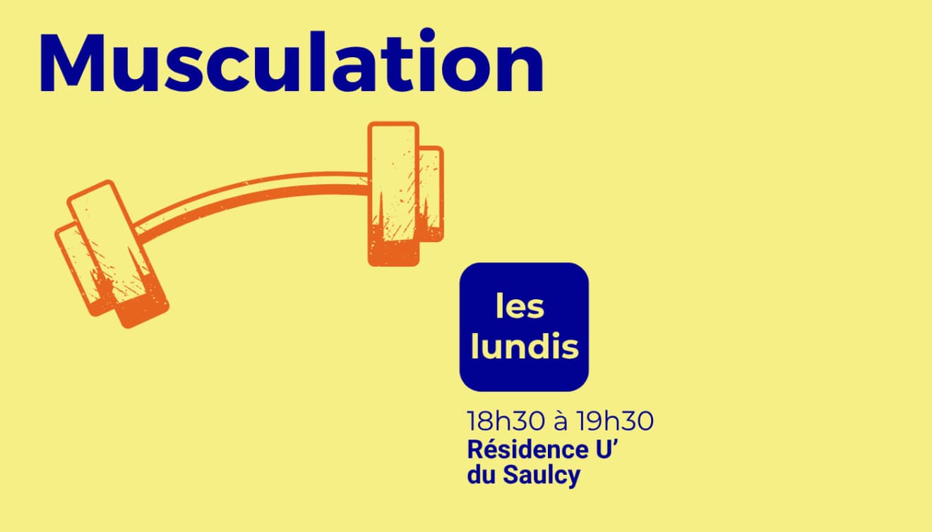 Cours du musculation étudiant