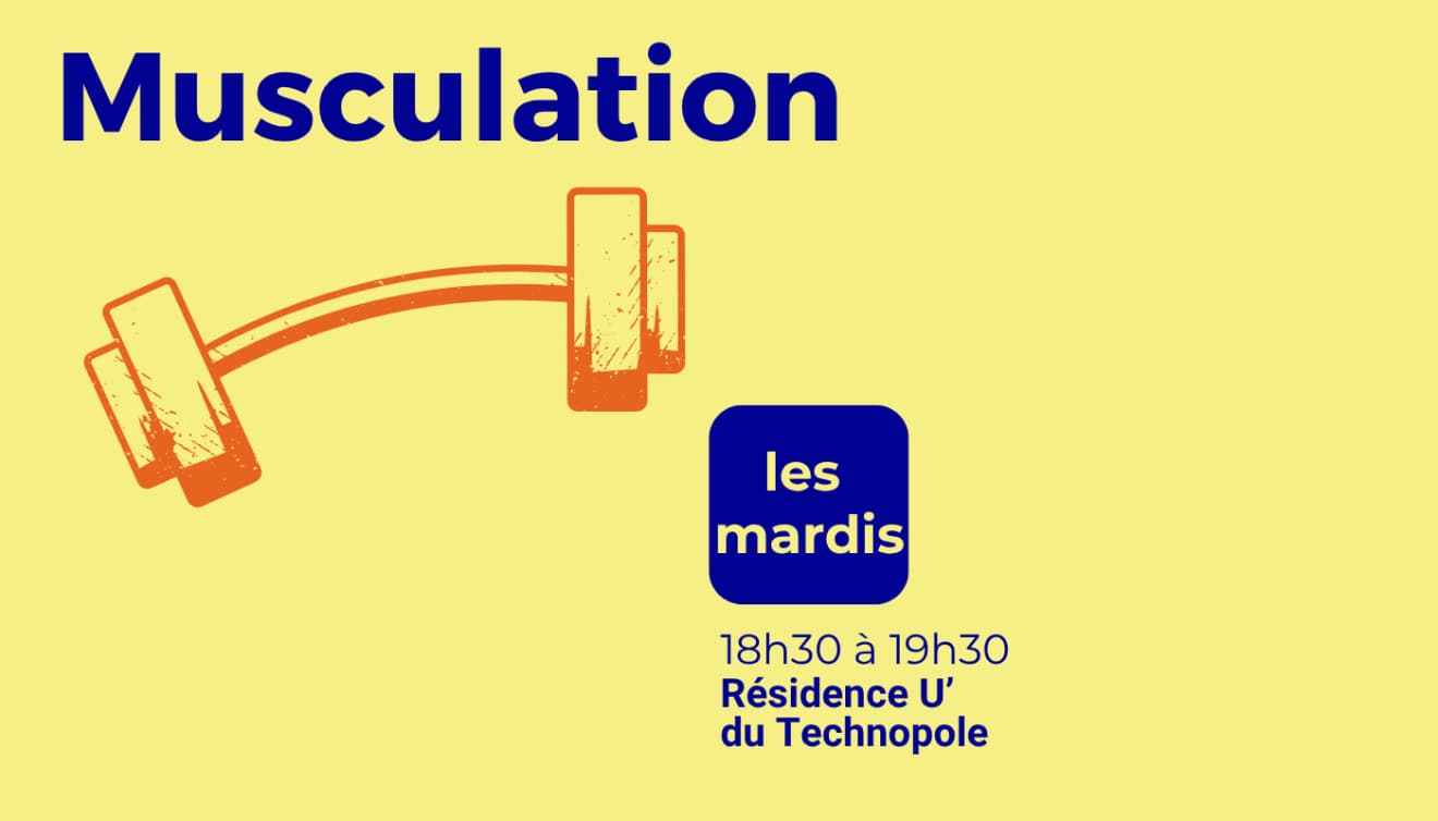 Cours de musculation étudiant