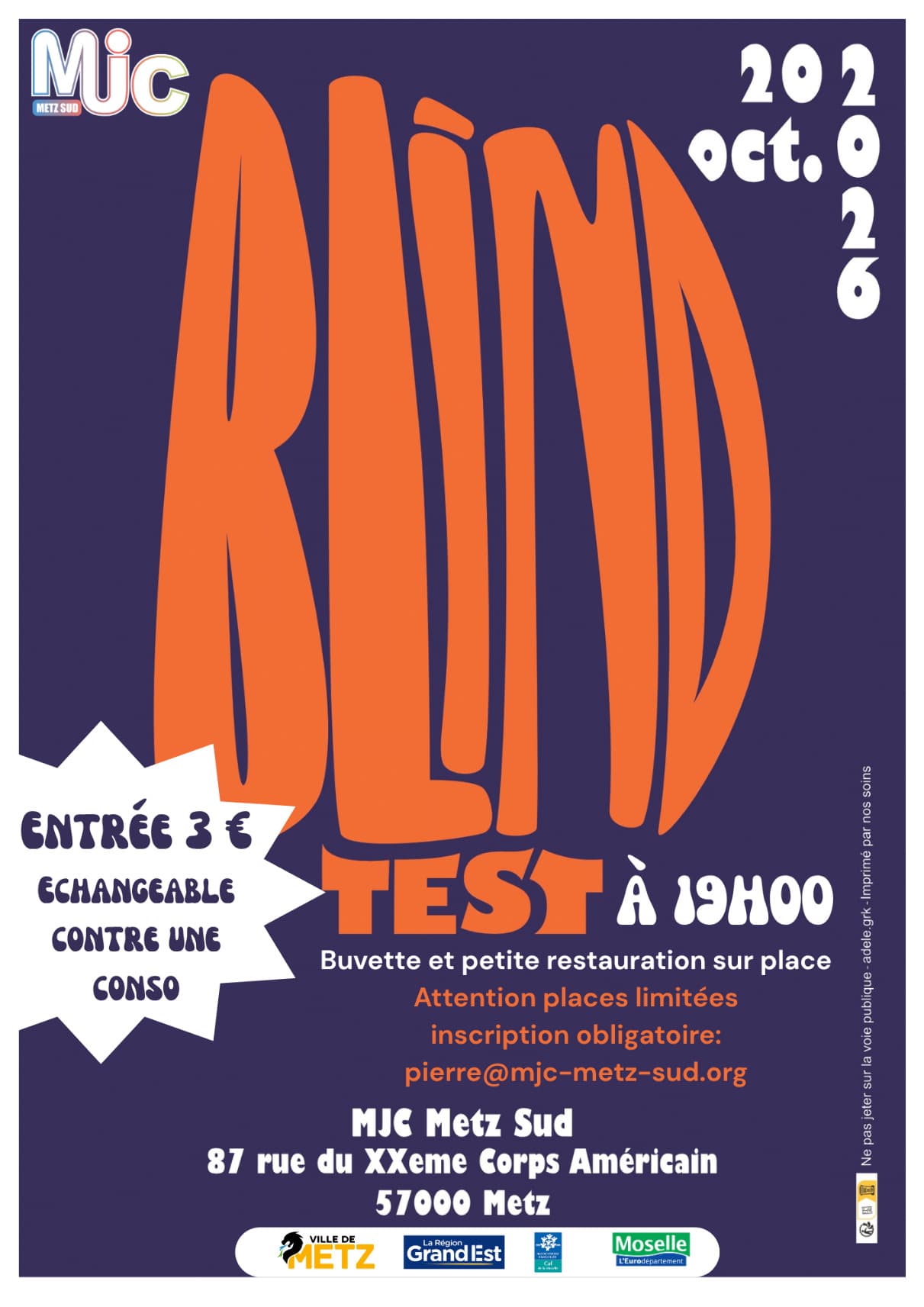 Soirée Blindtest