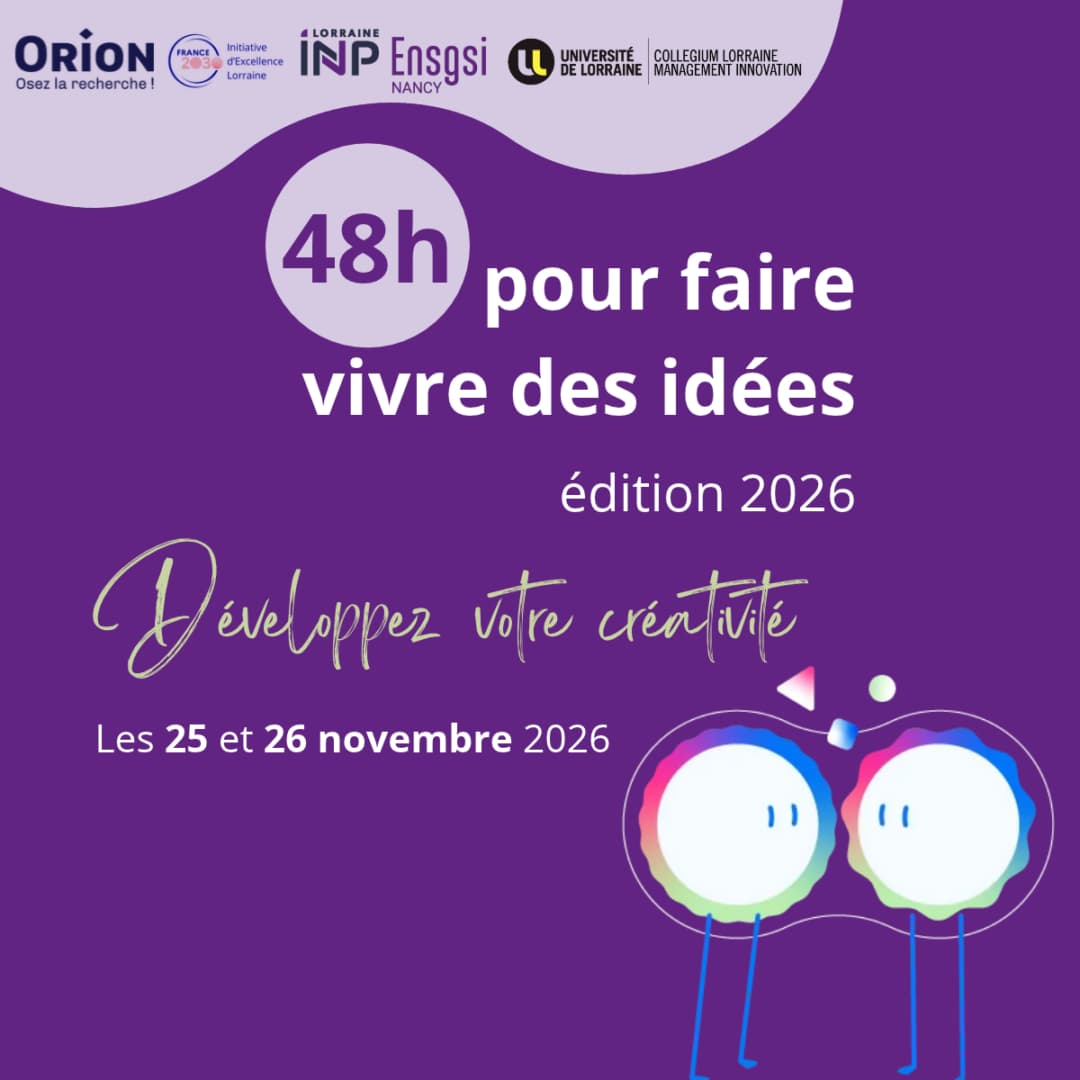 48h pour faire vivre des idées® 2026