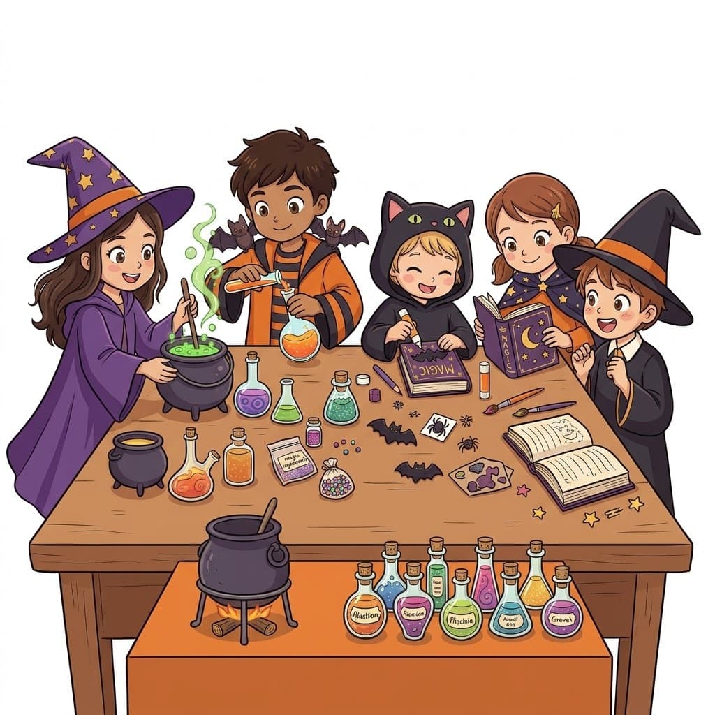 Grimoires et potions