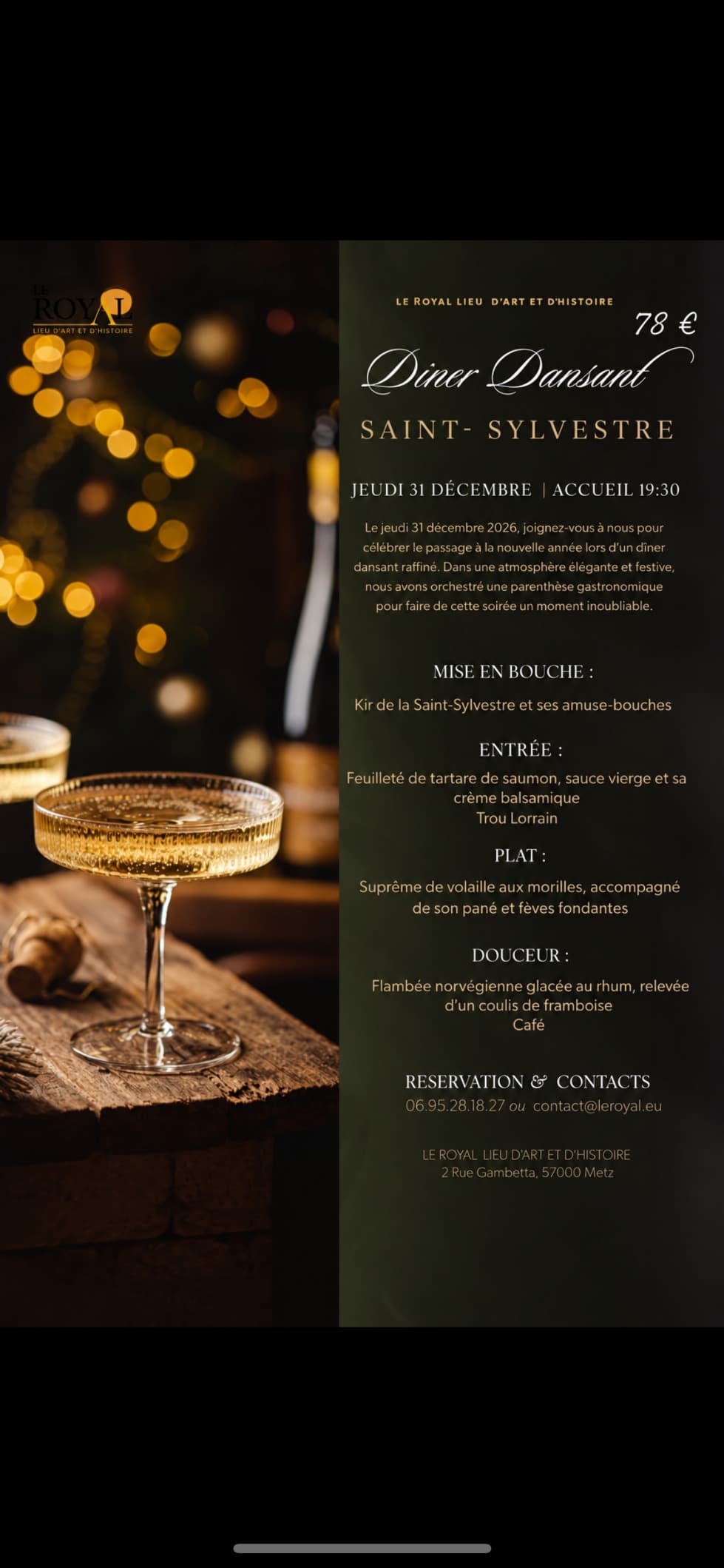 Soirée de Nouvel An