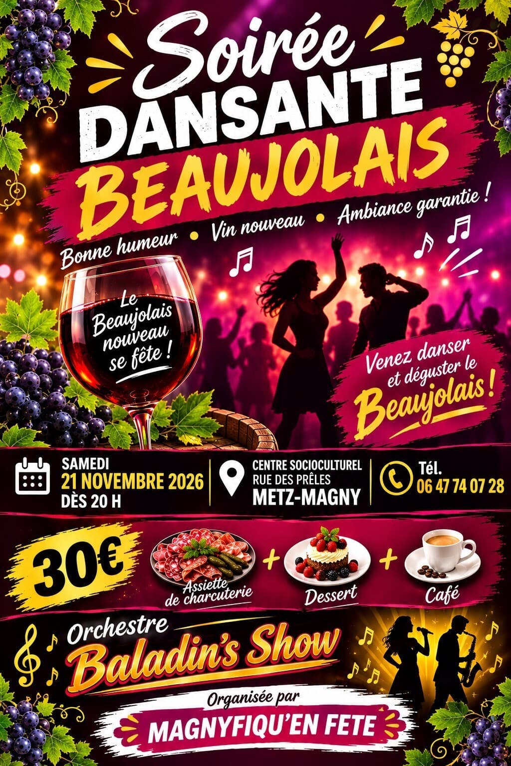 Soirée dansante du Beaujolais