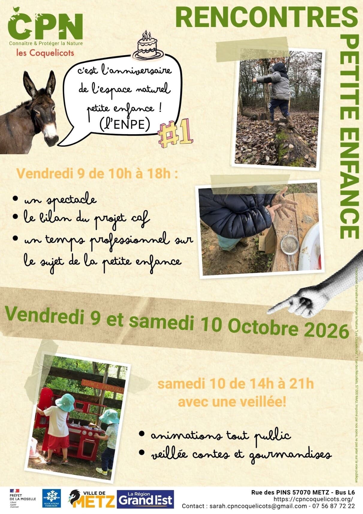 Rencontres petite enfance dans la nature
