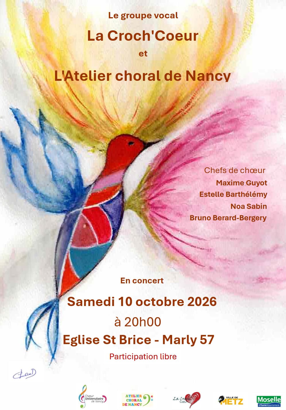 La Croch'Coeur et l'Atelier choral de Nancy