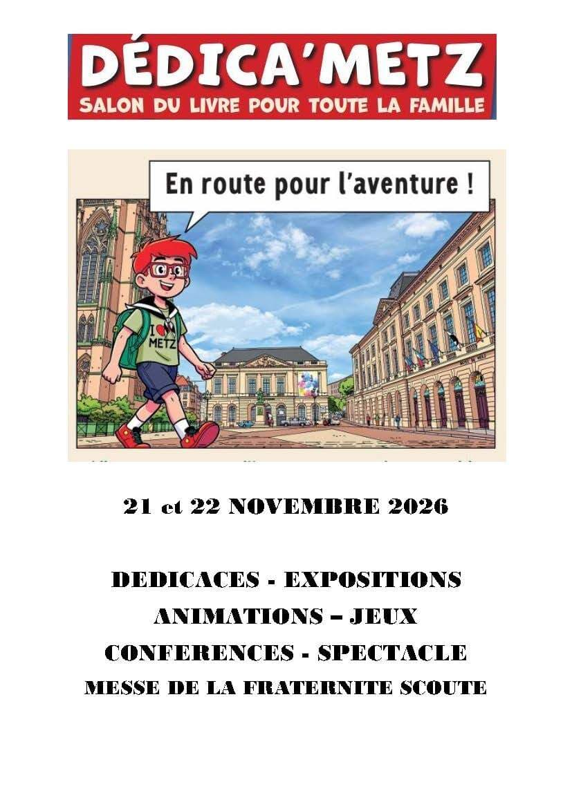 Dédica'Metz - Salon du livre pour toute la famille