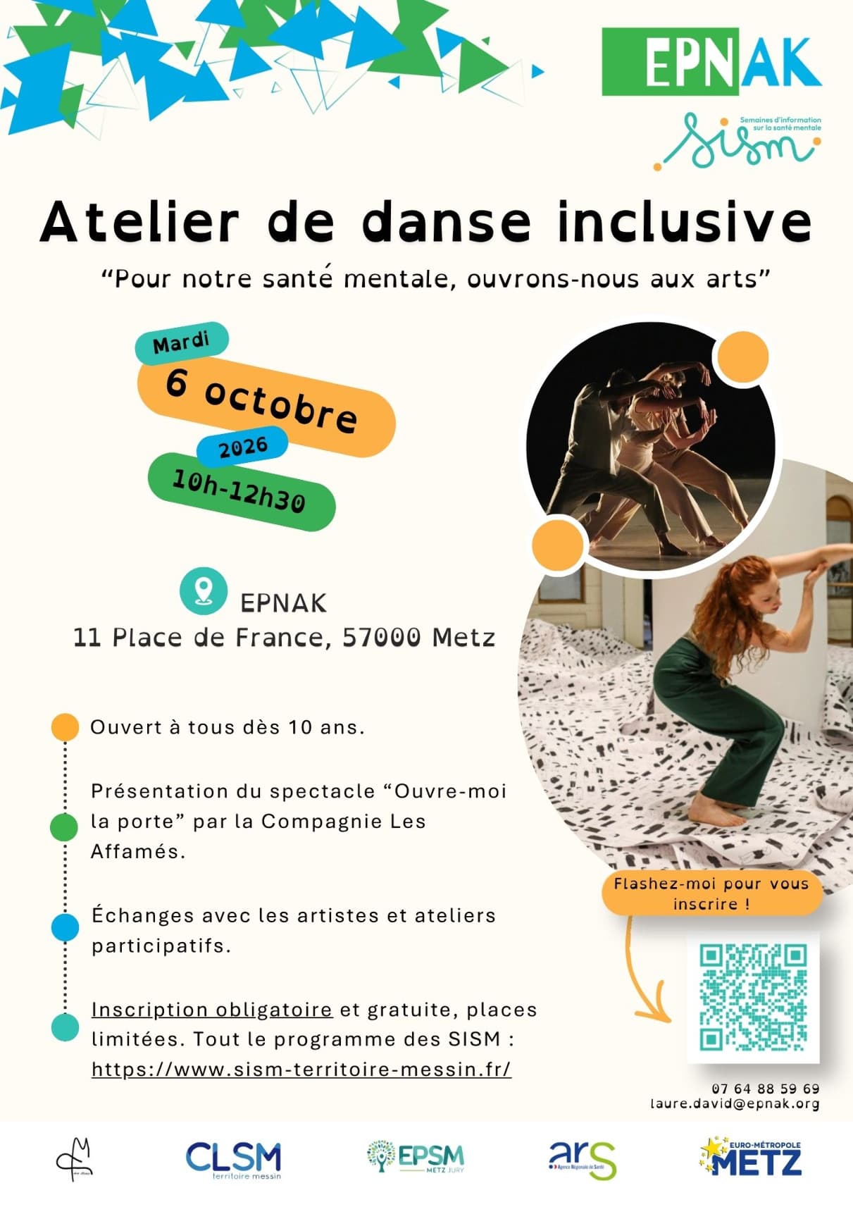 Atelier de danse inclusive - Ouvre-moi la porte