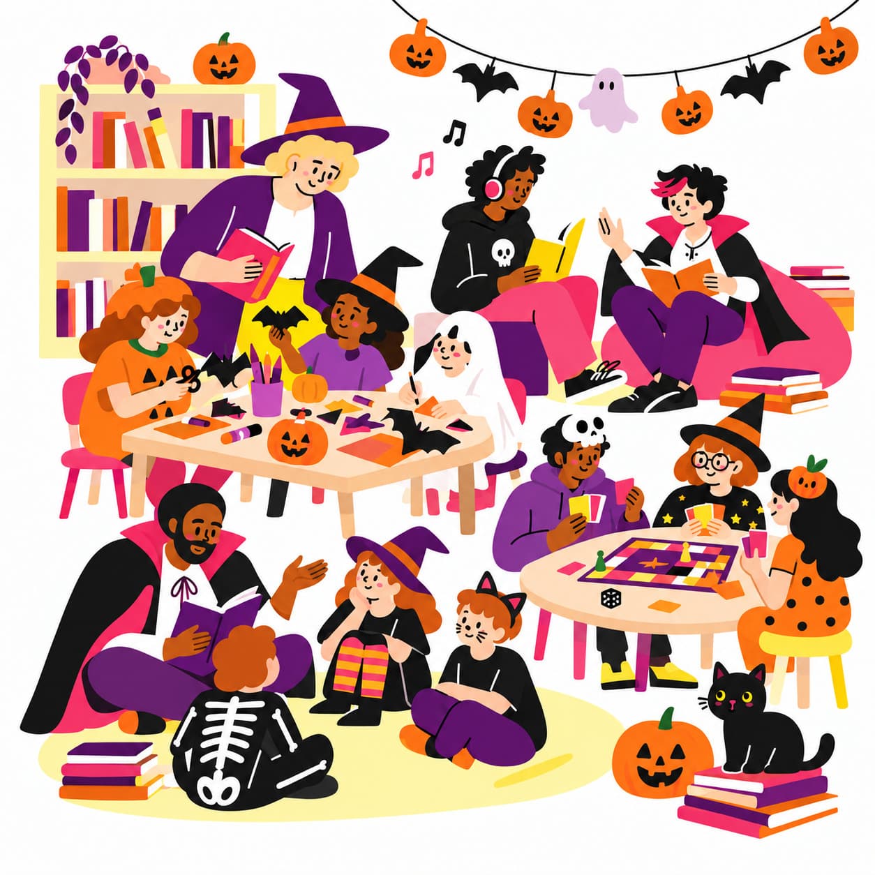 Halloween dans les médiathèques