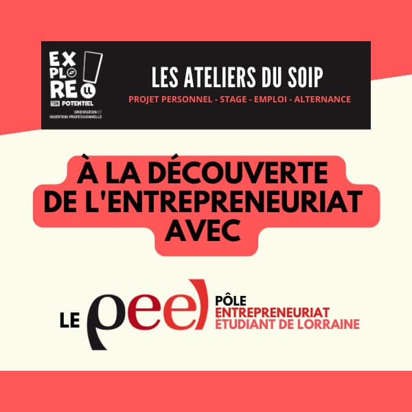 À la découverte de l’entrepreneuriat avec le PEEL !