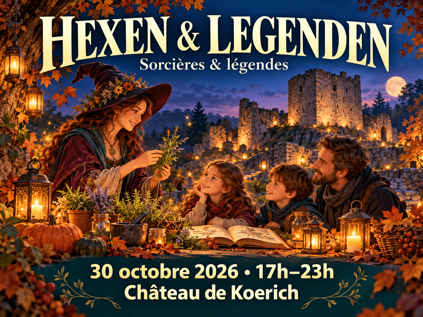 Château de Koerich : Hexen & Legenden