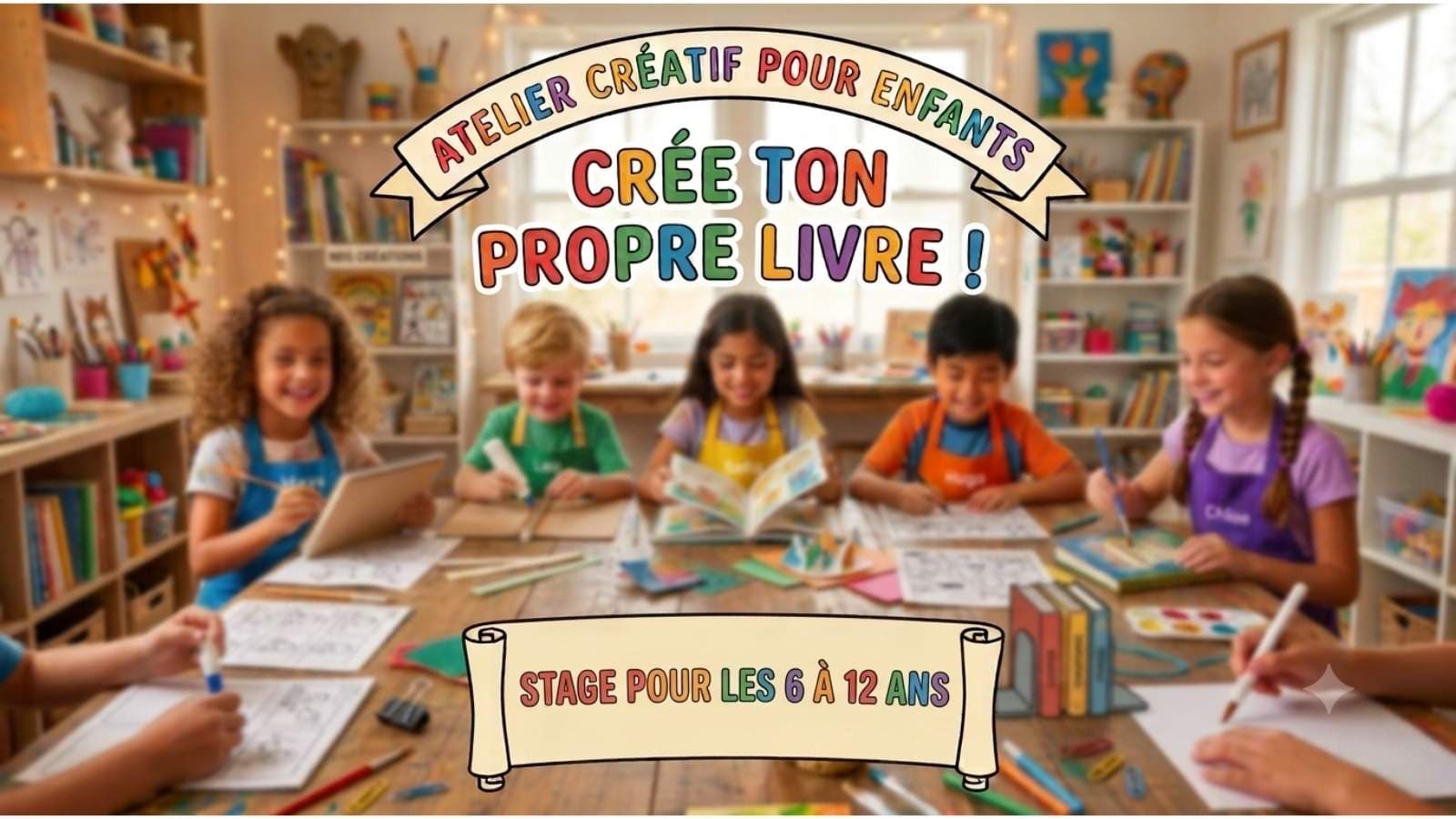 Stage « Let's make a book!
