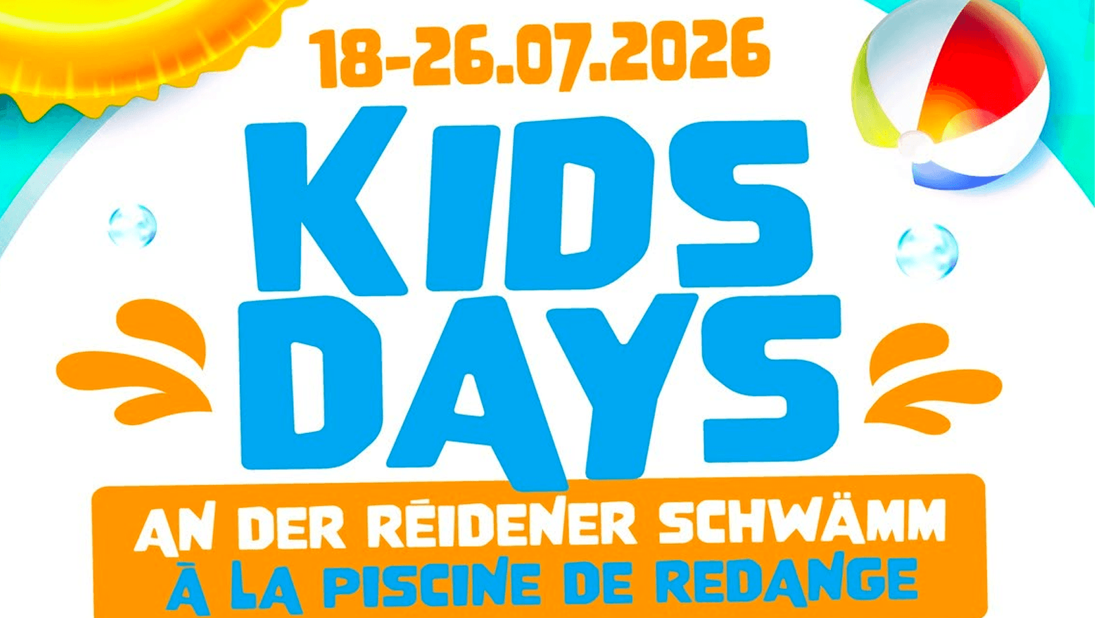 Kids days 2026