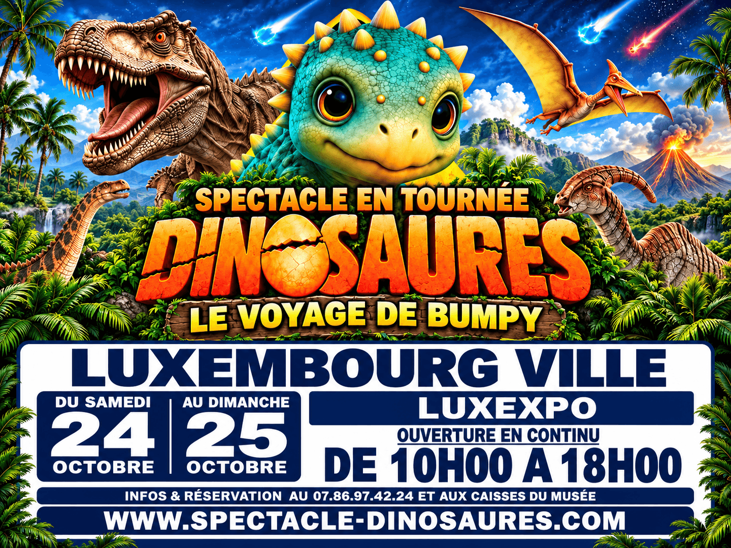 Luxexpo The Box : Dinosaures, le Voyage de Bumpy