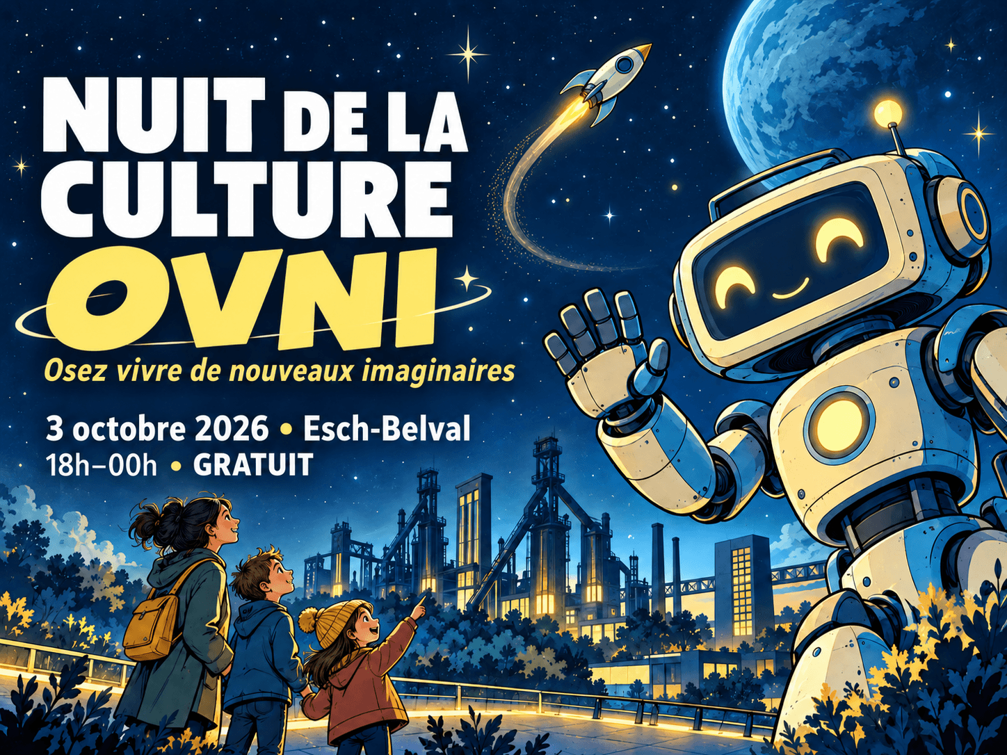 Nuit de la Culture — OVNI, osez vivre de nouveaux imaginaires
