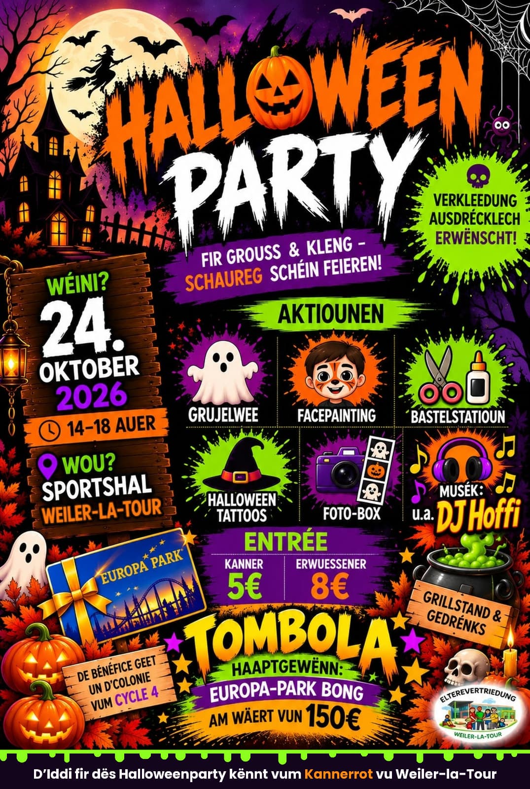 Halloweenparty for kids