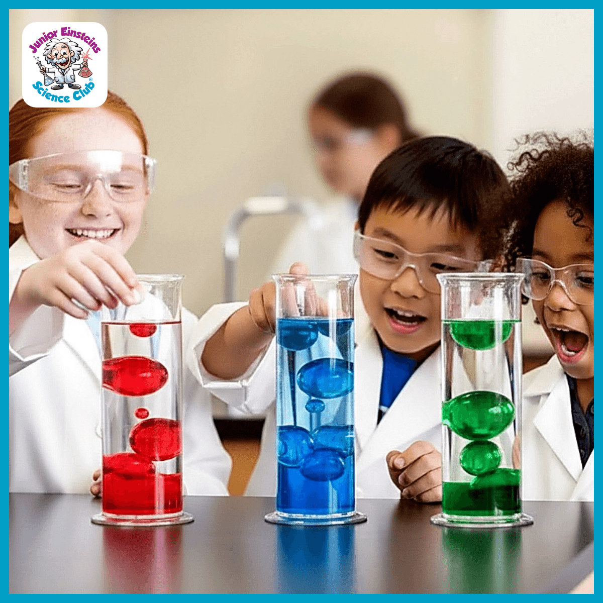 Junior Chemists: Luminescent Lava Lamps