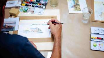 Atelier d'aquarelle. Pratique et exploration