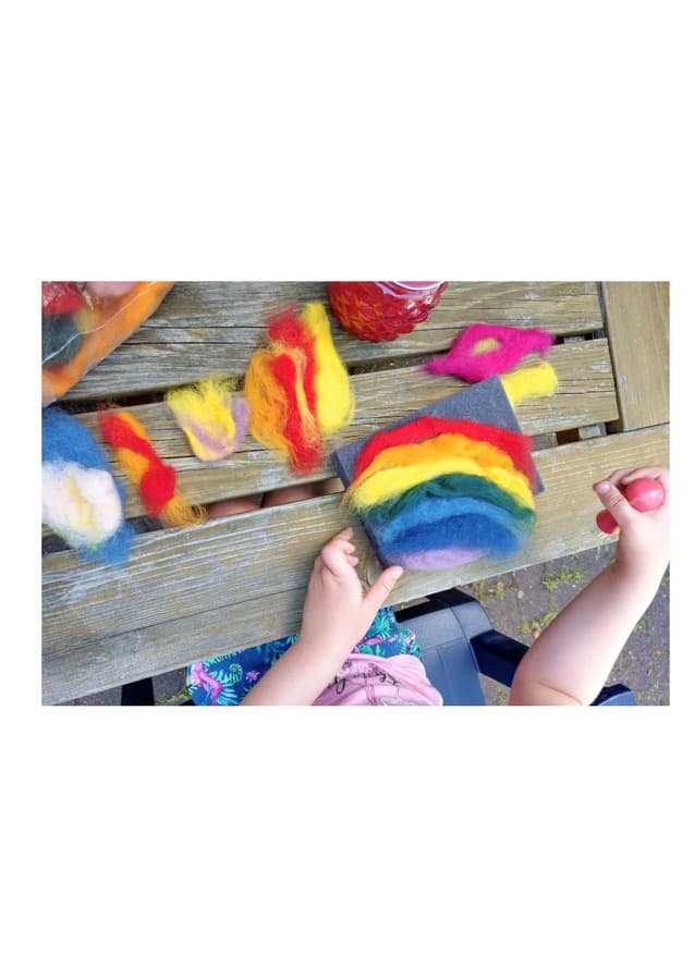 Workshop: Medaillen Filzen für Kinder