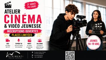 ATELIER CINÉMA & VIDÉO JEUNESSE