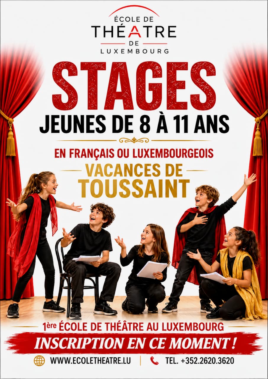 Stages pour Jeunes 8-11 ans – Vacances de Toussaint, inscrivez-vous !