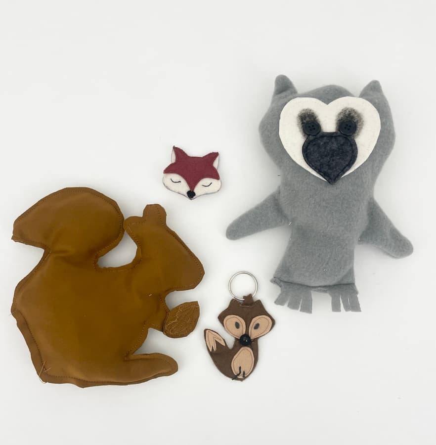 Déieren am Bësch (Animaux de la forêt)