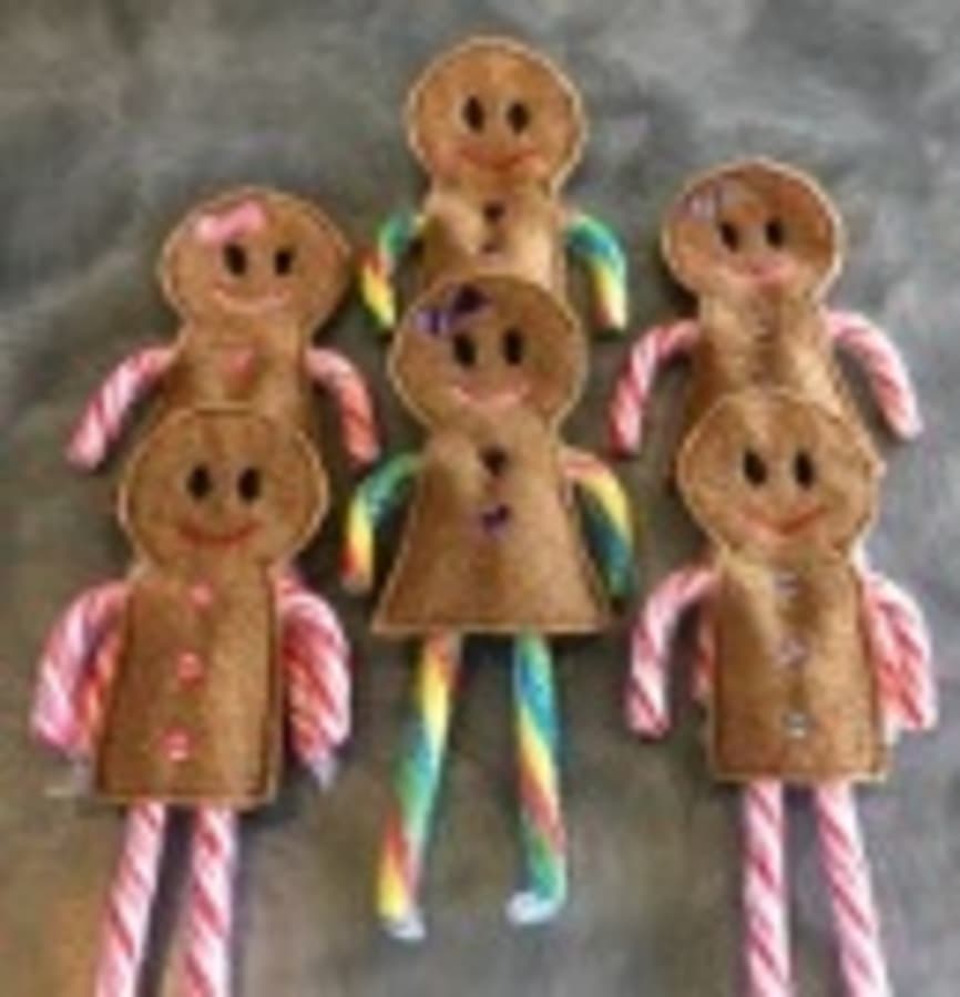 Lebkuchenmännchen (Bonhomme en pain d’épices)