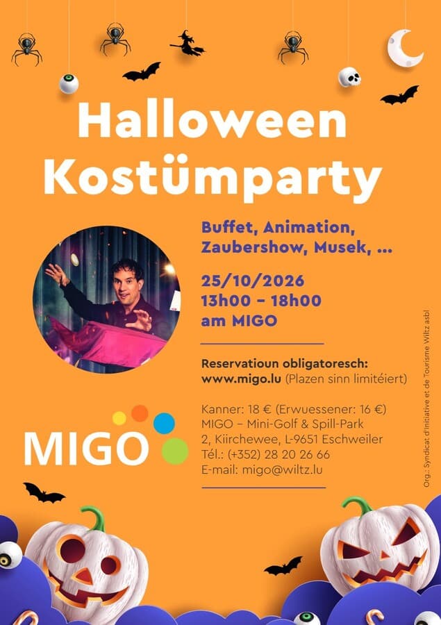 Fête costumée d'Halloween