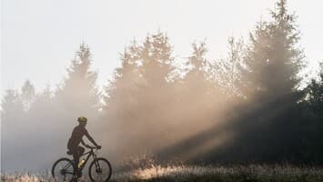 Découvrir la nature en VTT