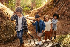 kideaz aventures enfants activite plein air nature foret