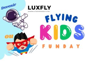 kideaz copyright luxfly flying kids fun day